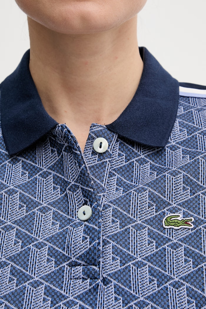 Lacoste női pamut DF3364 sötétkék