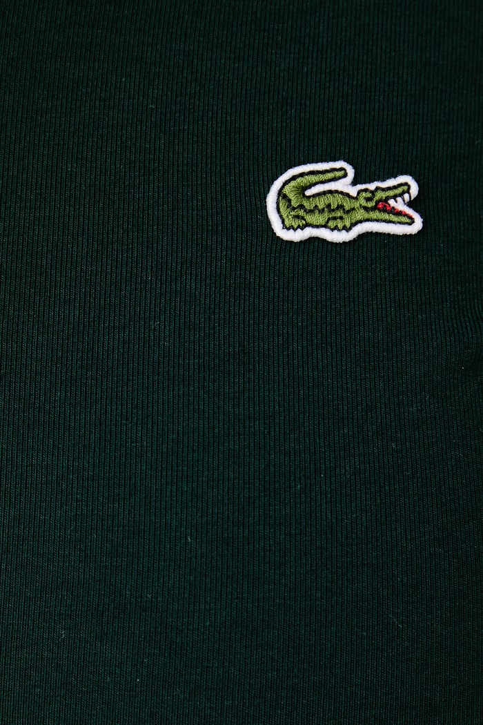Odzież Lacoste Polo damskie z bawełną DF5284 zielony