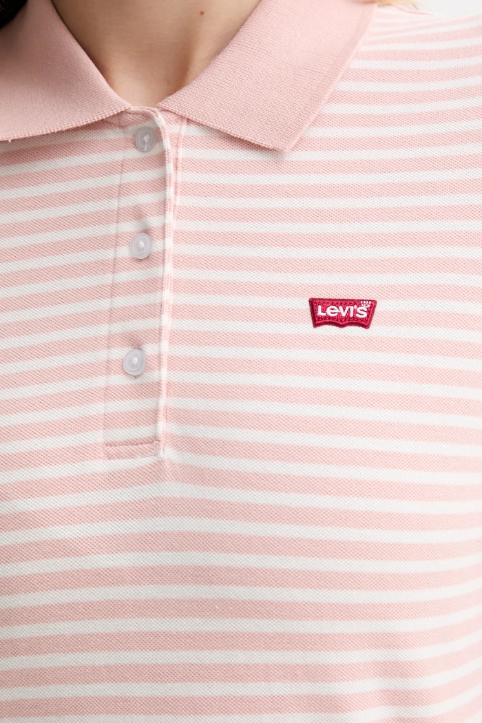 Polo tričko Levi's 52599.0085 ružová
