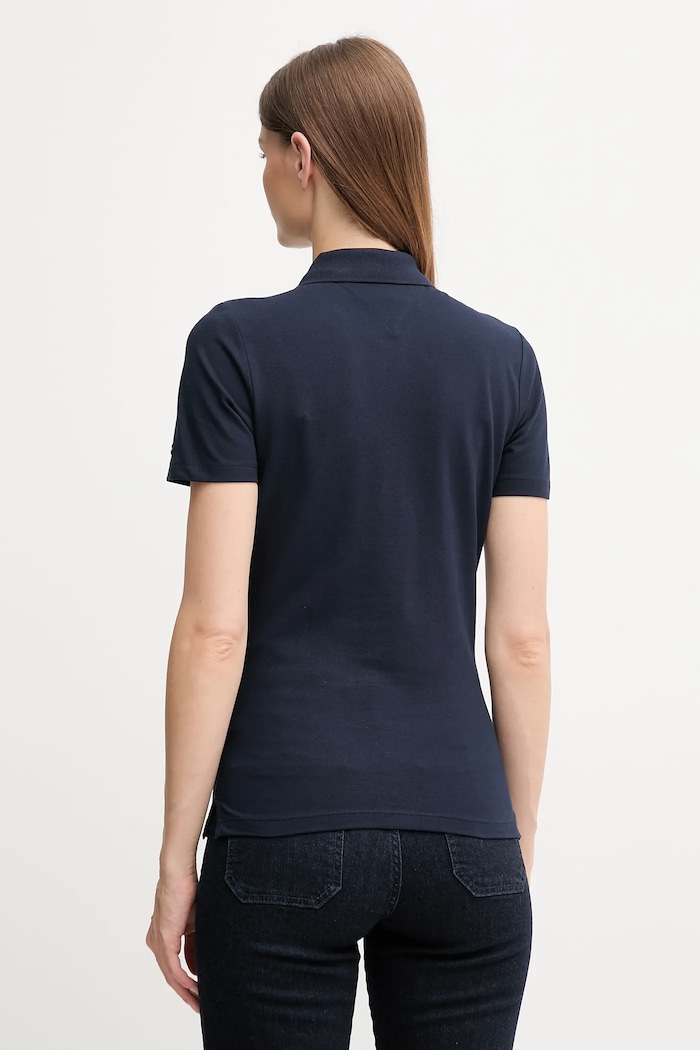 Îmbrăcăminte Tommy Hilfiger tricou polo WW0WW47312 bleumarin