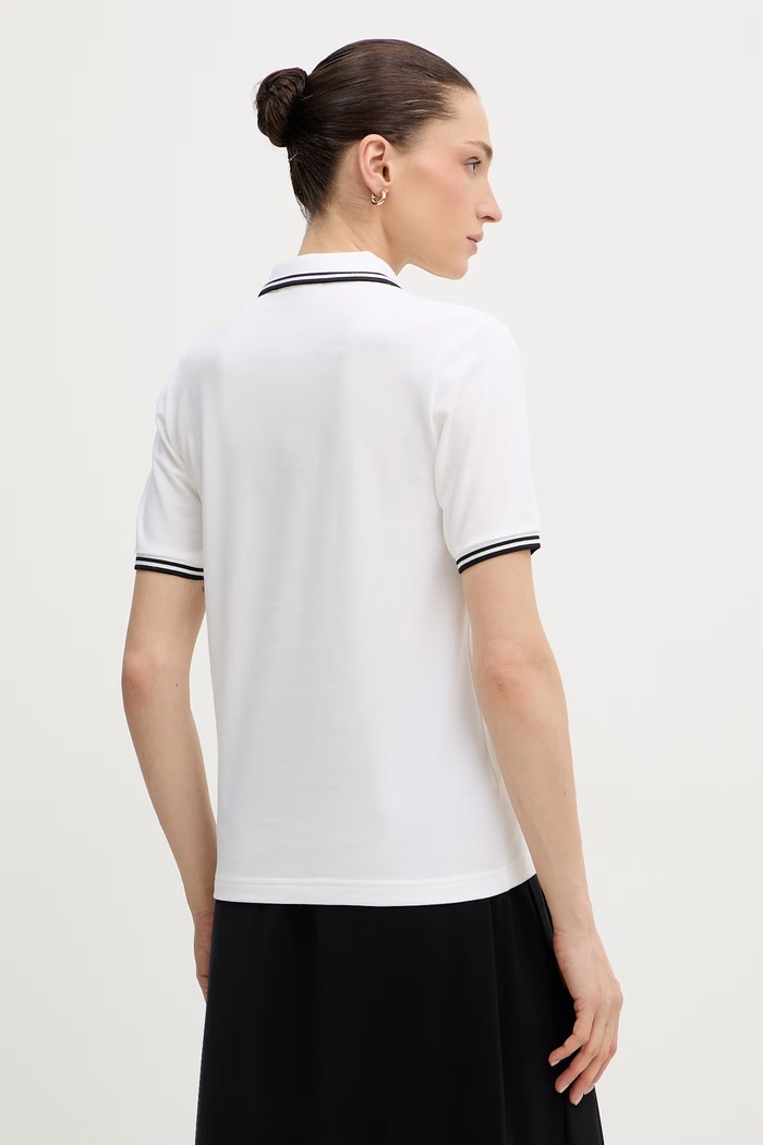 Oblečení Fred Perry polo dámské bavlněné G3600 béžová