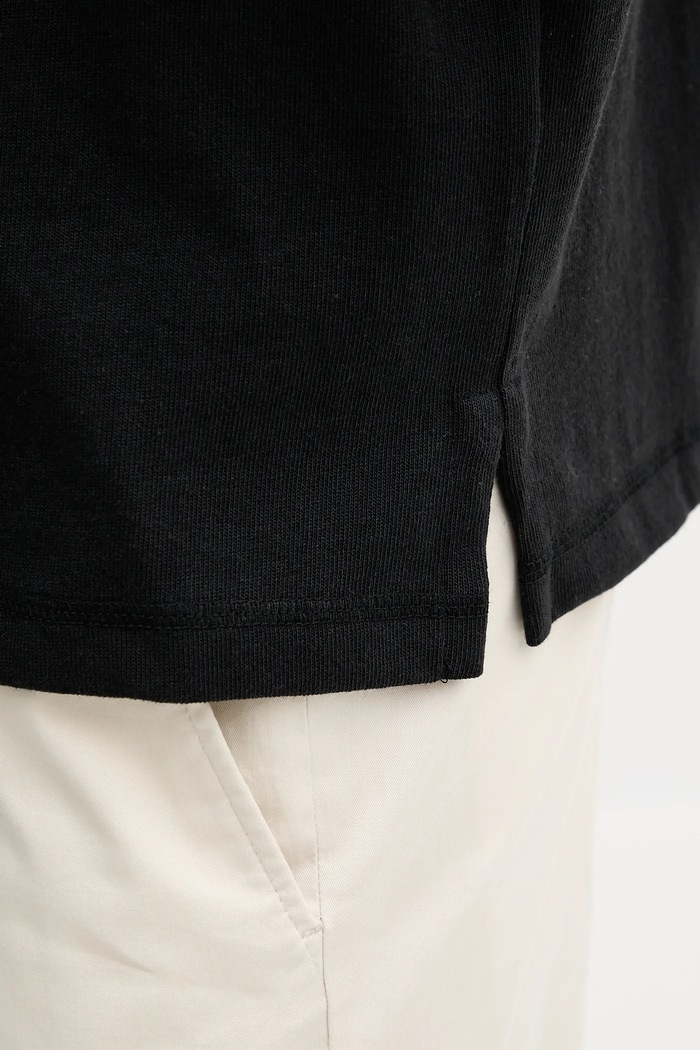 Polo Ralph Lauren pamut póló 710972615 fekete
