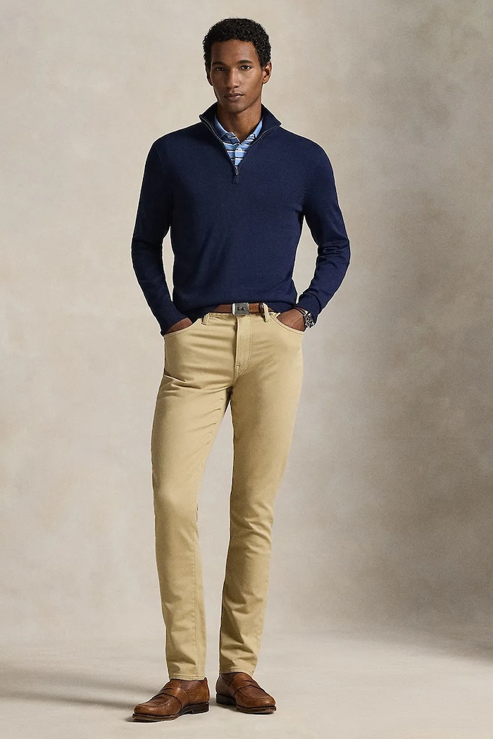 Oblečení Bavlněné polo tričko Polo Ralph Lauren 710974586 modrá