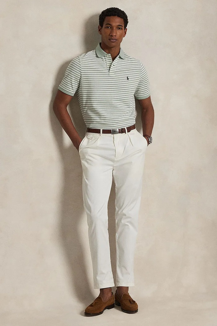 Odzież Polo Ralph Lauren Polo bawełniane 710974596 zielony