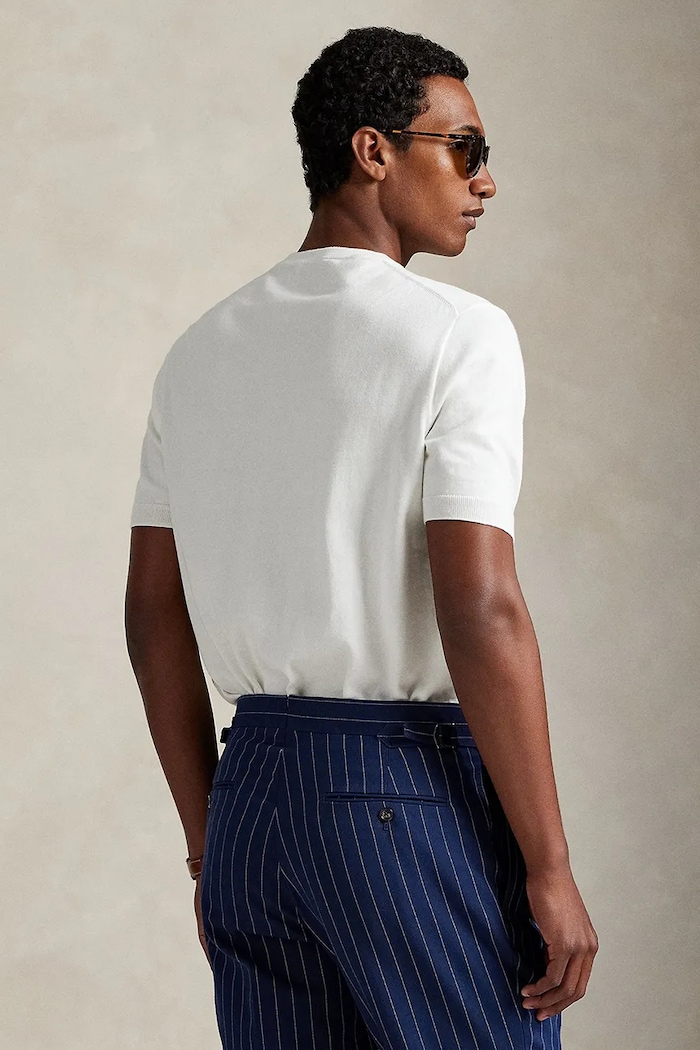 Μπλουζάκι Polo Ralph Lauren 710980681 λευκό SS26