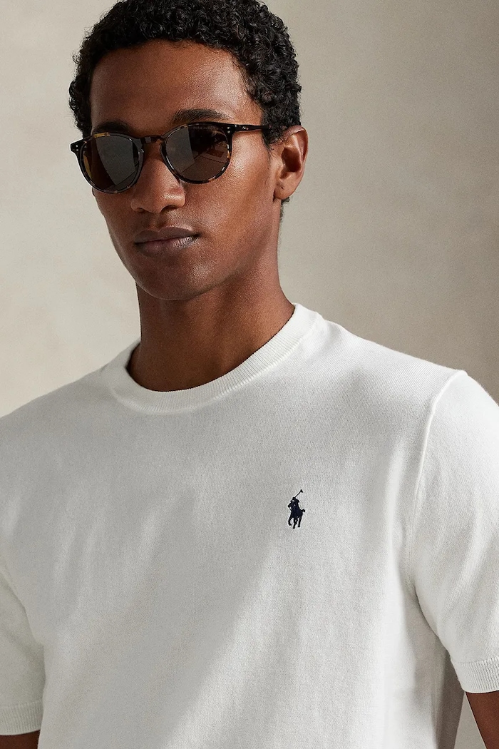Μπλουζάκι Polo Ralph Lauren λευκό 710980681