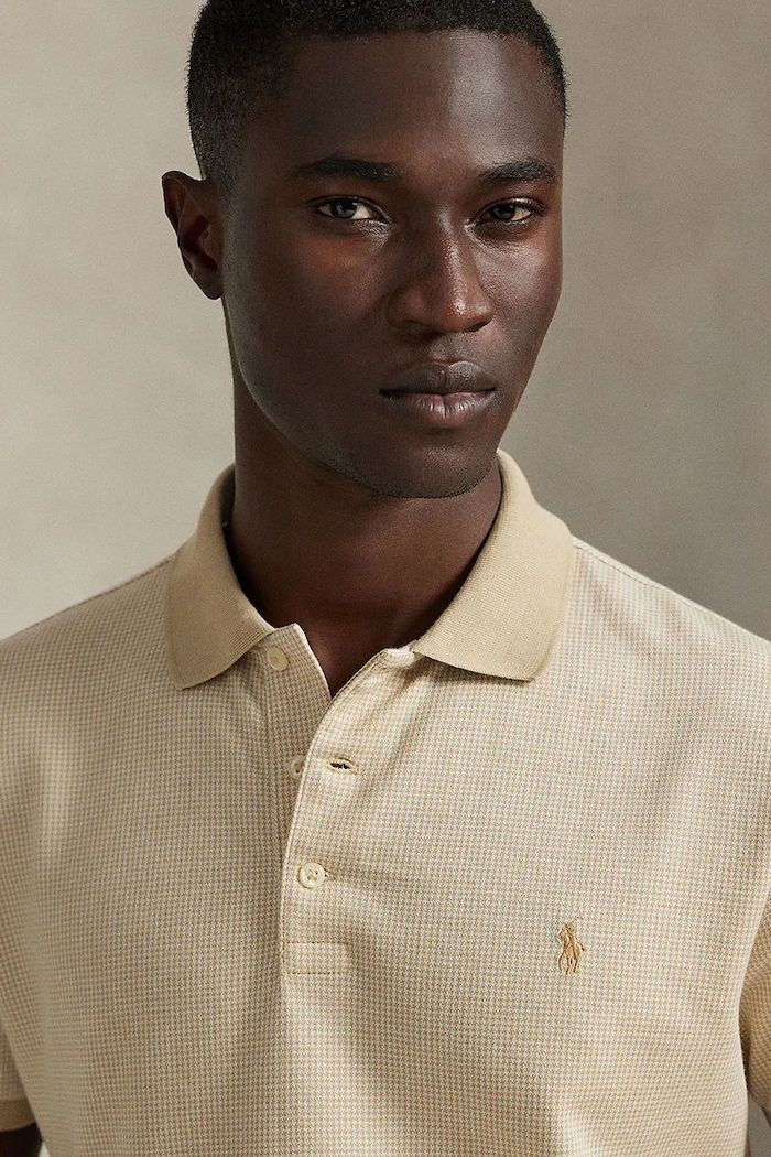 Polo Ralph Lauren polo de bumbac bej 710974270