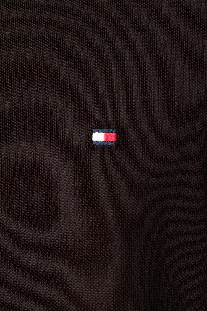 Longsleeve męski z bawełną Tommy Hilfiger MW0MW20183 brązowy