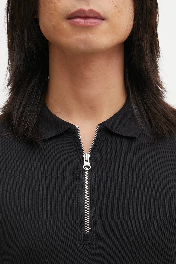 Samsoe Samsoe cotton polo shirt SAMAC black M25200033