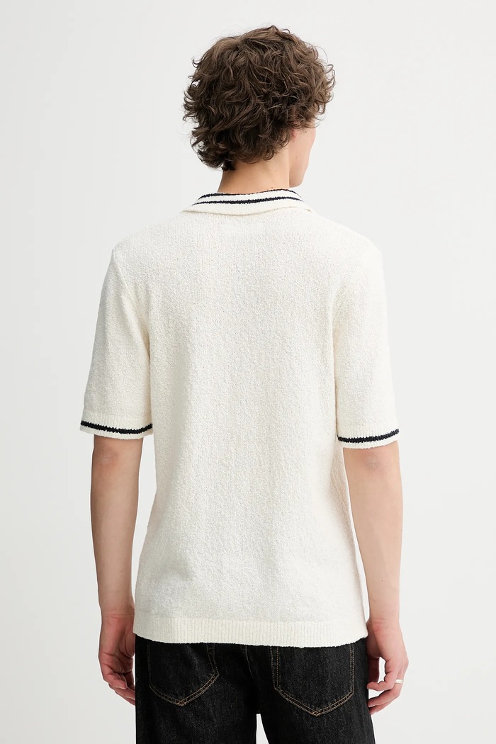 Îmbrăcăminte Samsoe Samsoe Tricou polo SAPEDRO M25200017 bej