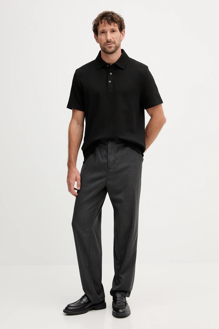 Polo tričko Michael Kors CT552LFHSA čierna SS26