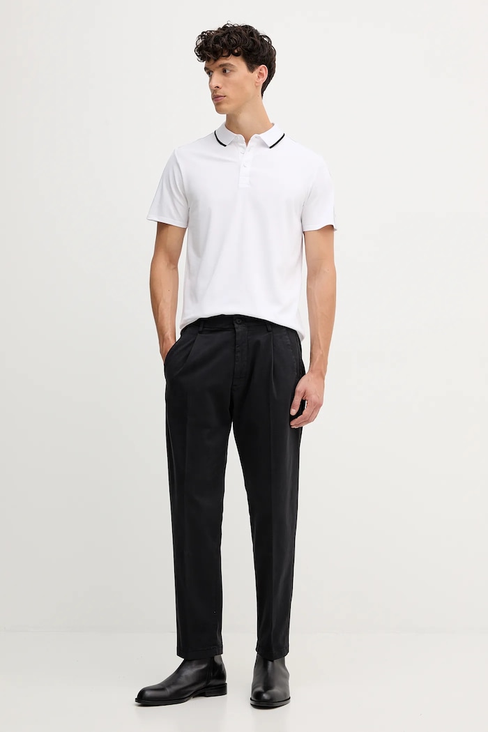Polo tričko Guess PAUL M5YP42.KARS2 bílá AW25