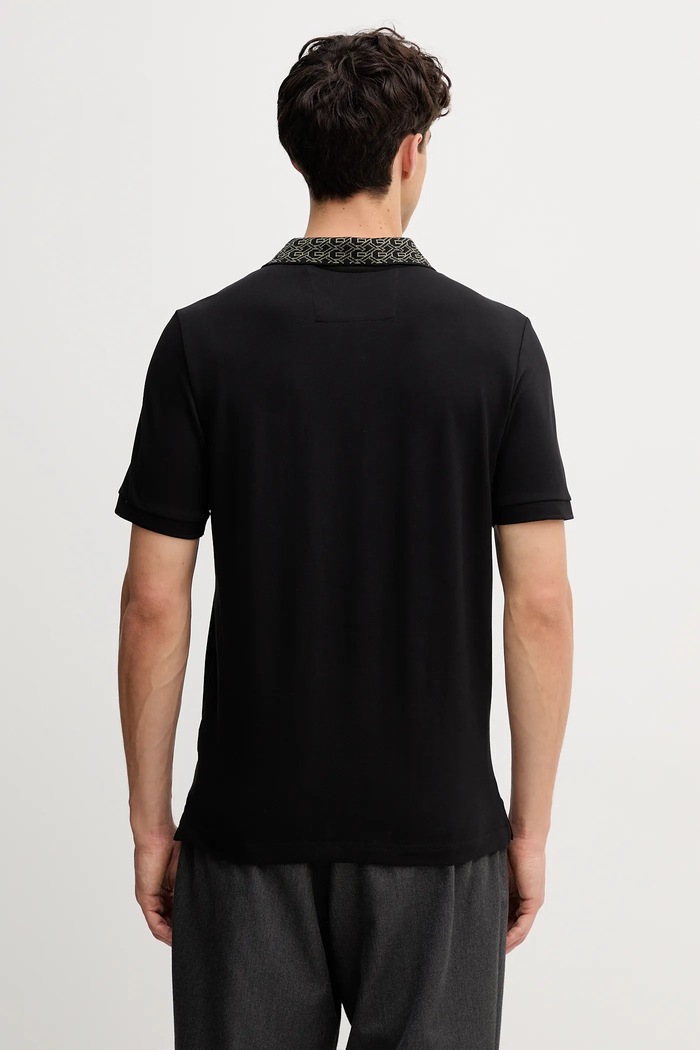 Oblečení Polo tričko Guess LYLE M5YP60.K7O64 černá