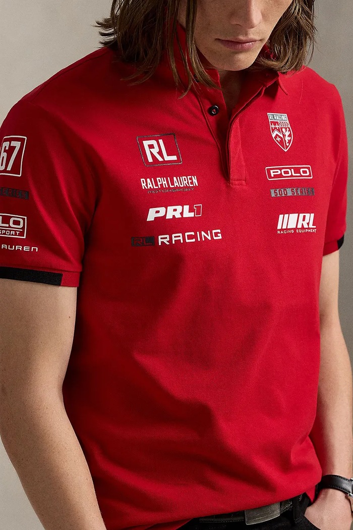 Polo Ralph Lauren polo Sskccmslm2 Short Sleeve rosso 710972342