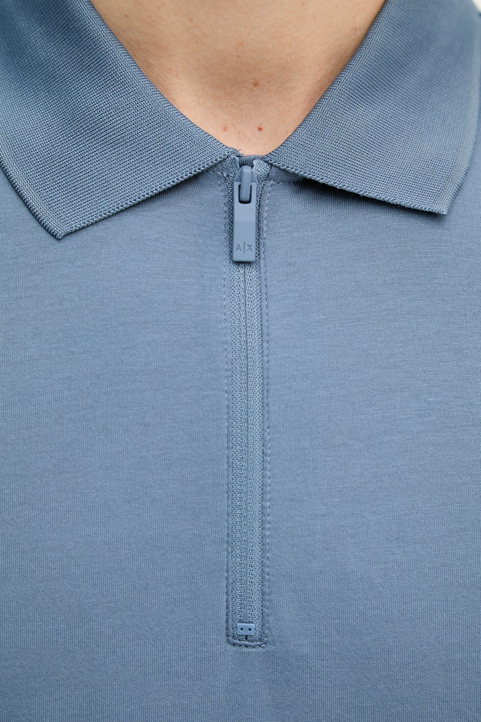 Armani Exchange polo tričko pánske bavlnené XM001291.AF10364 modrá