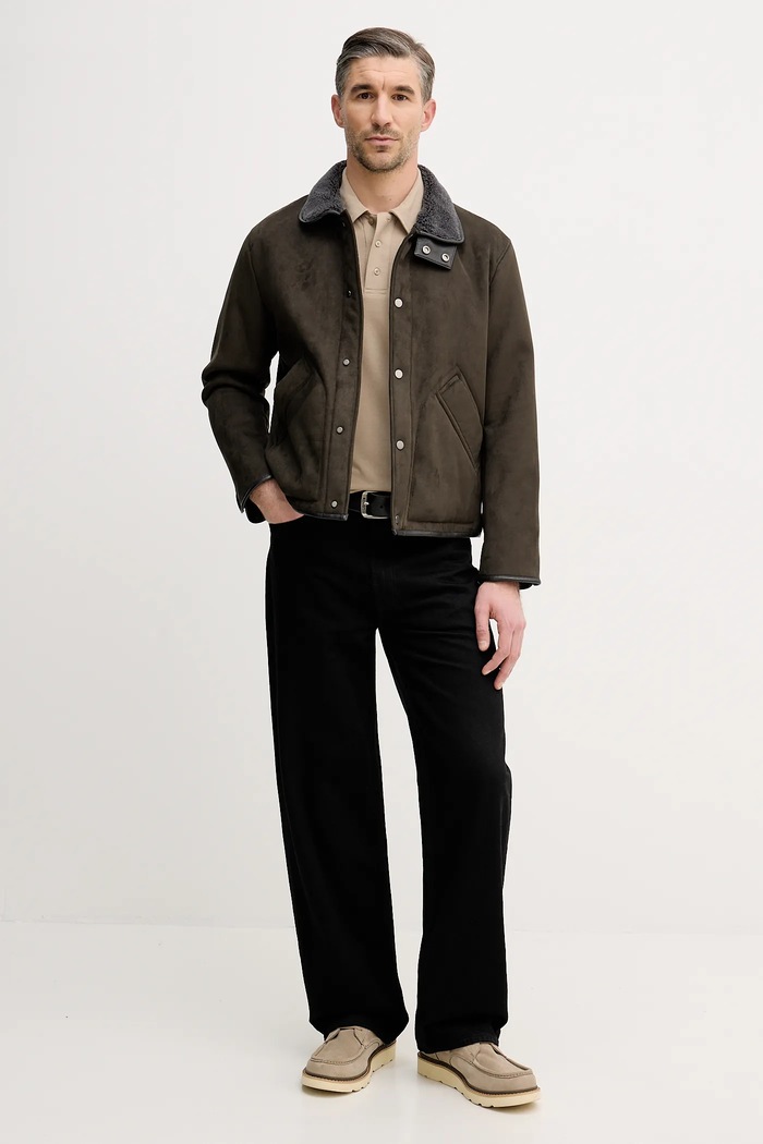 Πόλο Sisley 3ZDES300X μπεζ AW25