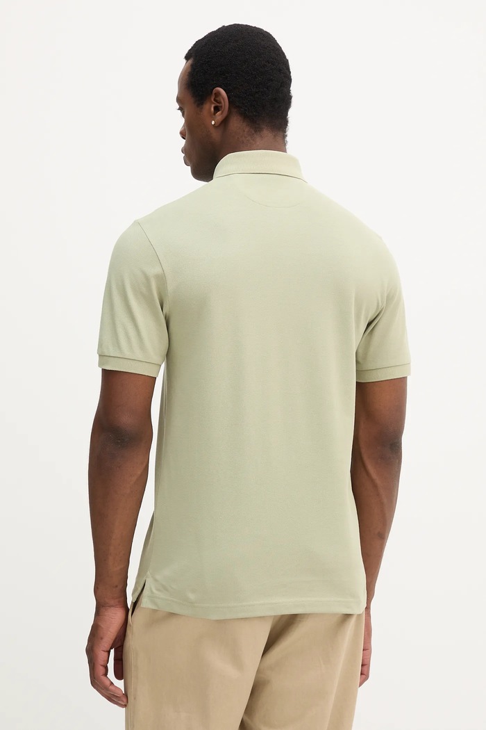 Oblečení Bavlněné polo tričko Hackett London HM5600001 zelená