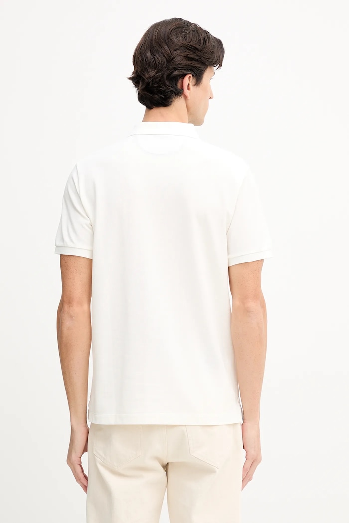 Oblečenie Bavlnené polo tričko Hackett London HM5600028 béžová