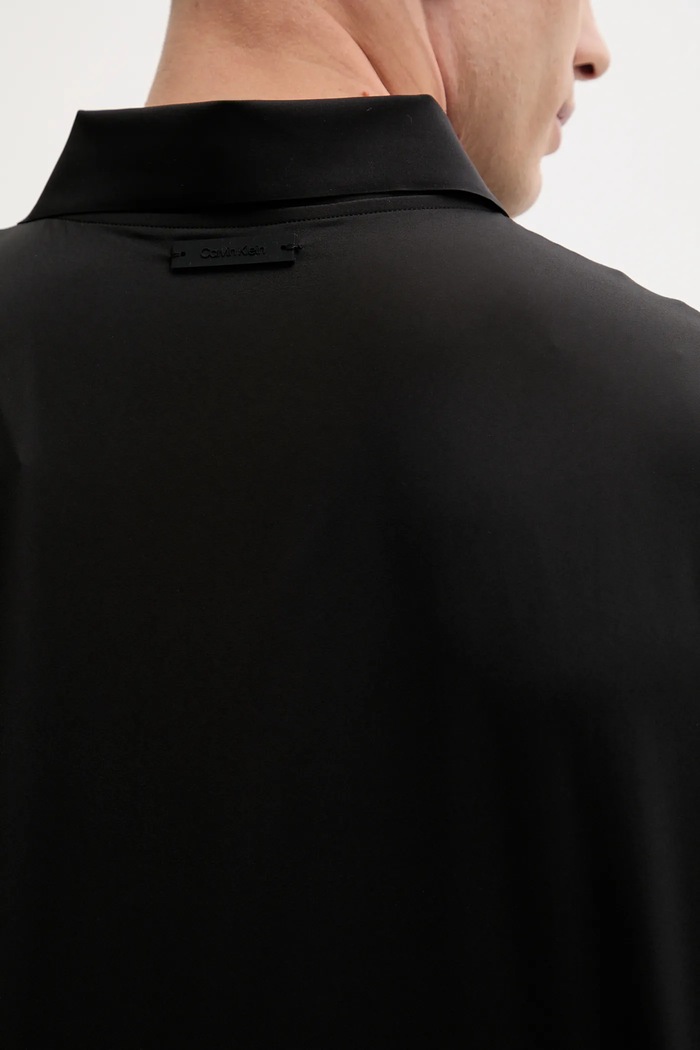 Tréningová polokošeľa Calvin Klein Performance LVGMF5K103 čierna