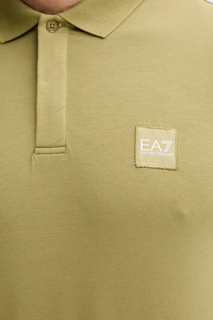 Polo tričko EA7 Emporio Armani AF10373.7M000901 zelená