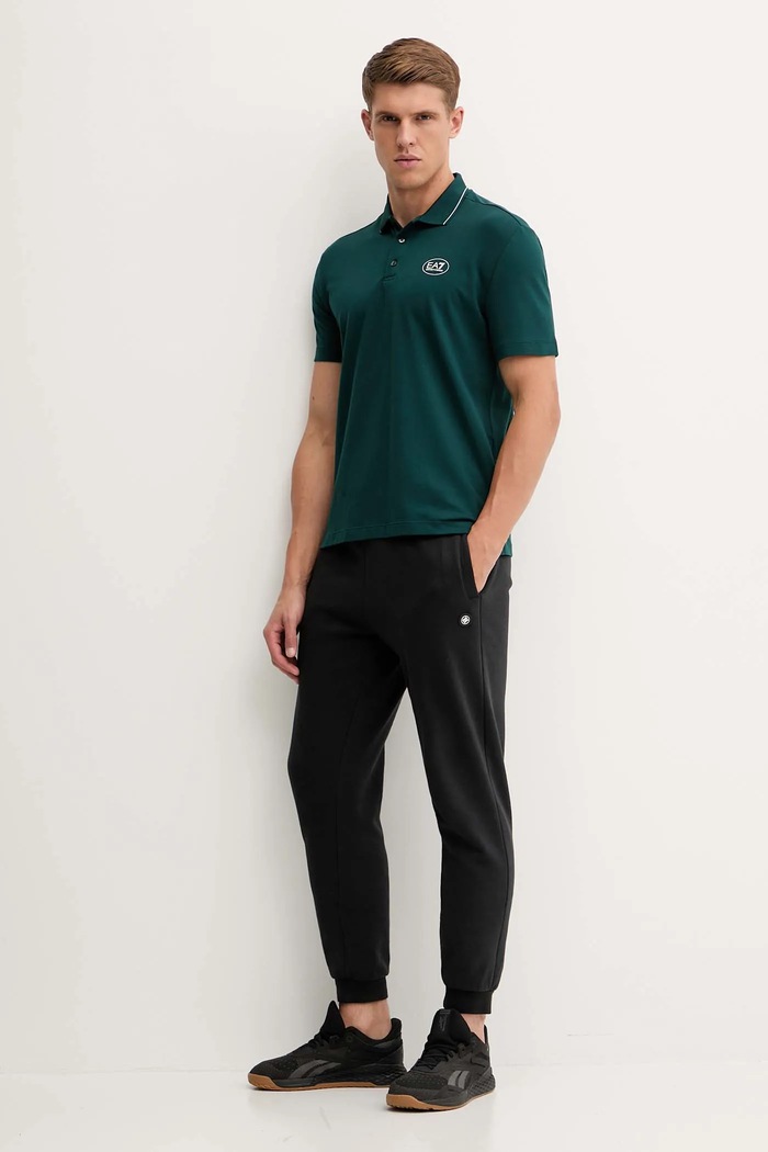 Polo tričko EA7 Emporio Armani AF13511.7M000847 zelená AW25