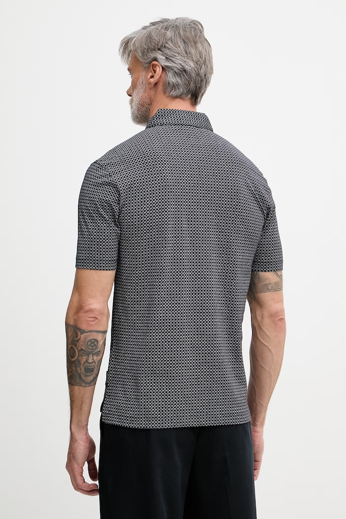 Oblečení Armani Exchange polo pánské bavlněné XM000735.AF10356 námořnická modř