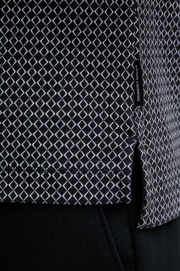 Armani Exchange polo pánské bavlněné XM000735.AF10356 námořnická modř