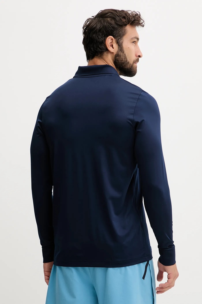 Одяг Лонгслів Lacoste DH2615 темно-синій
