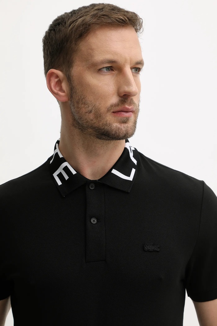 Oblečenie Polo tričko Lacoste PH9538 čierna