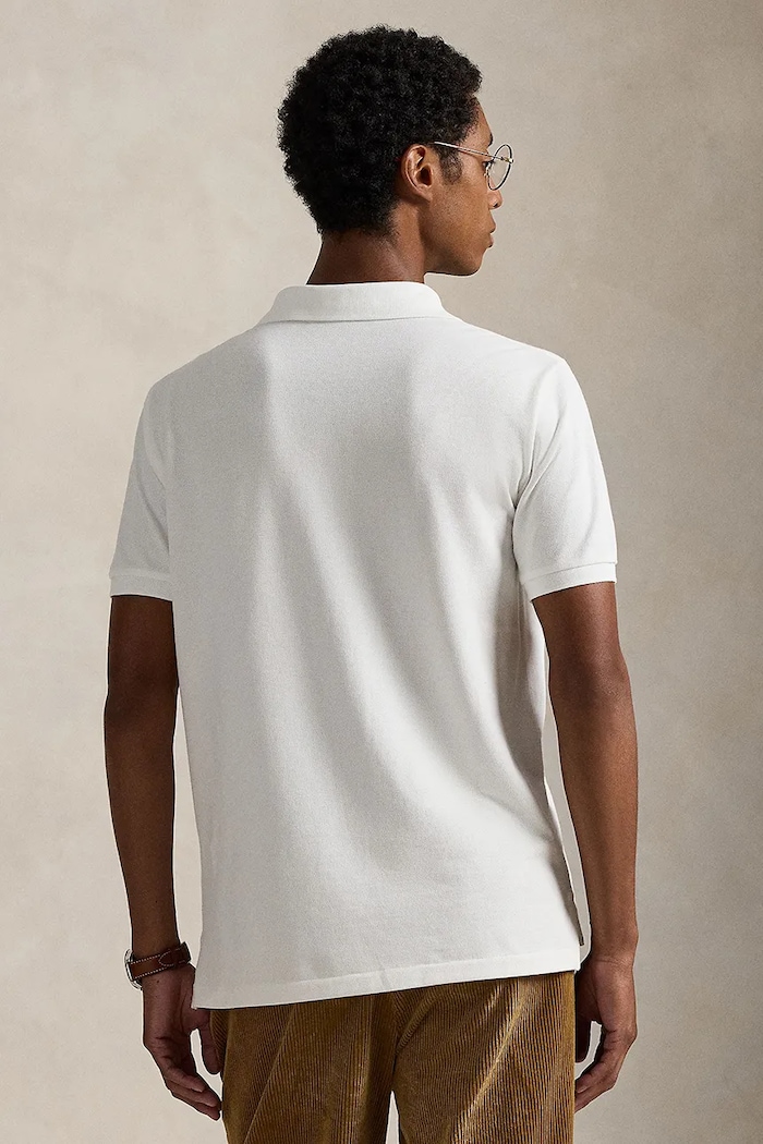 Polo Ralph Lauren polo bawełniane 710P00095 biały AW25