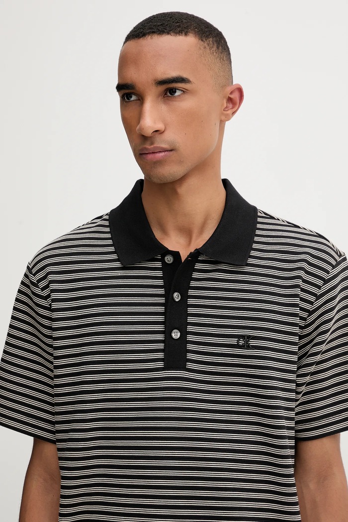 Πόλο Calvin Klein μαύρο LV04LD205G