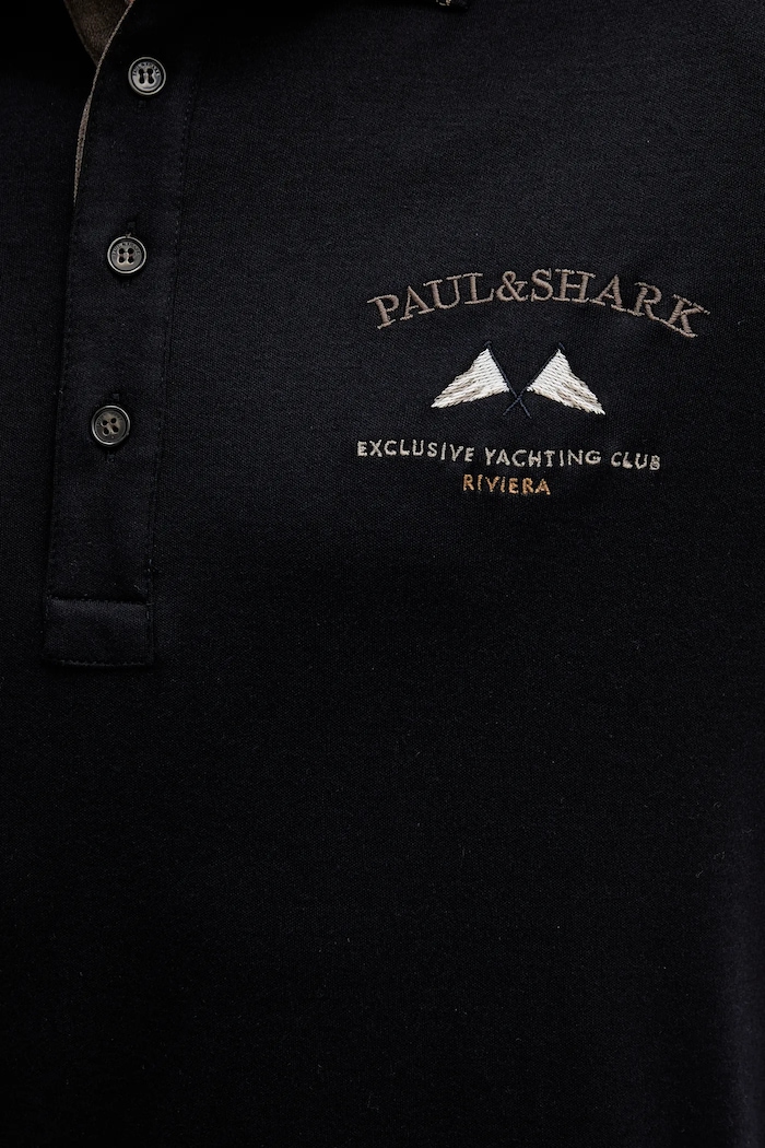 Polo tričko Paul&Shark 15311702 námořnická modř