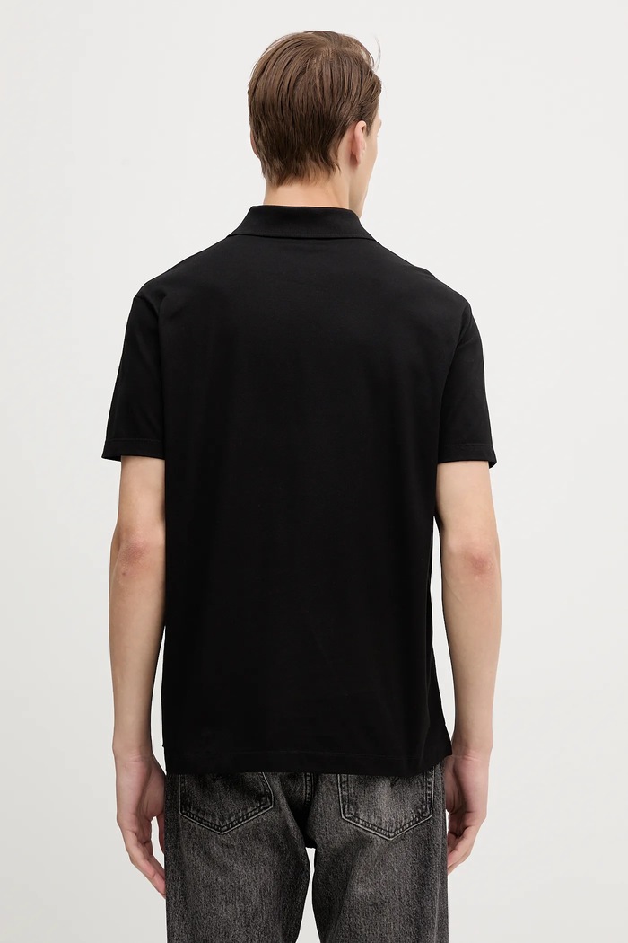 Îmbrăcăminte Paul&Shark polo bărbați din bumbac Knitwear 99311000 negru
