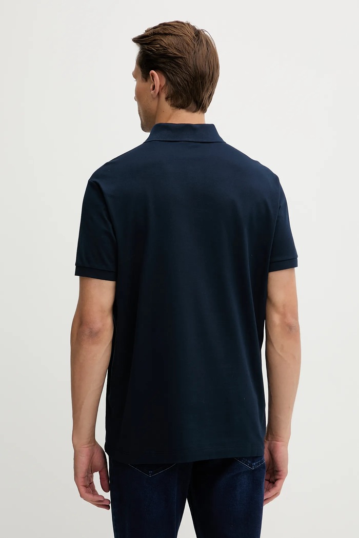 Oblečenie Bavlnené polo tričko Paul&Shark Knitwear 99311001 tmavomodrá