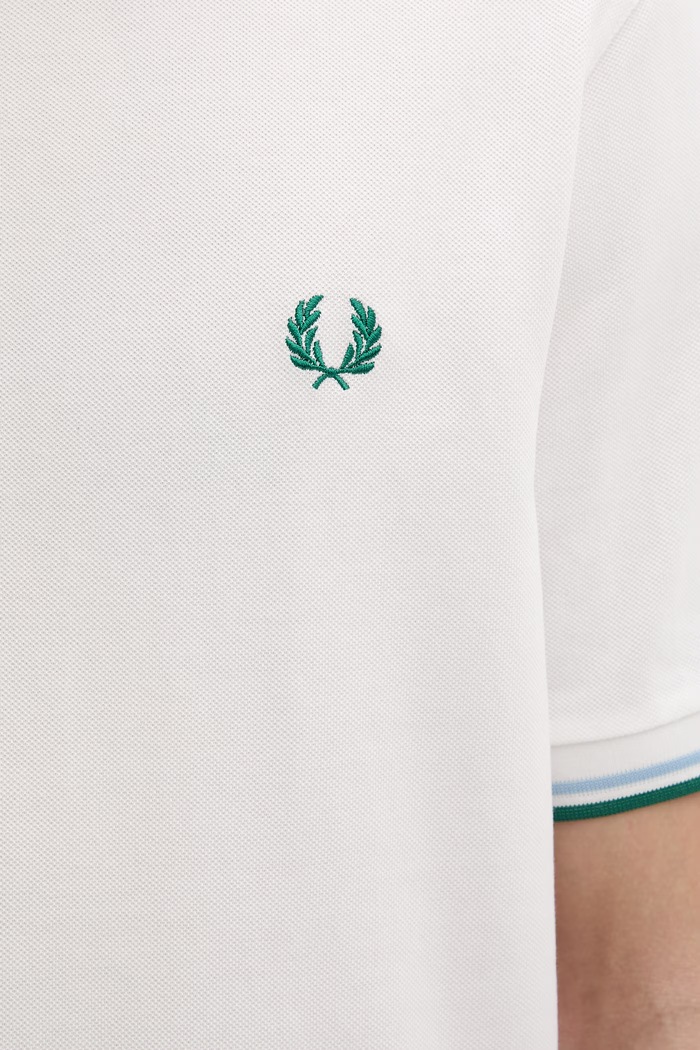 Bavlnené polo tričko Fred Perry M3600 béžová
