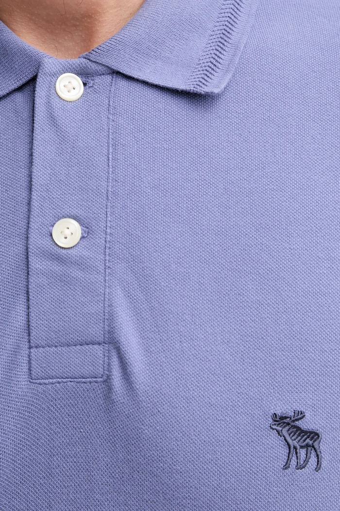 Polo tričko Abercrombie & Fitch KI124.5743.220 modrá