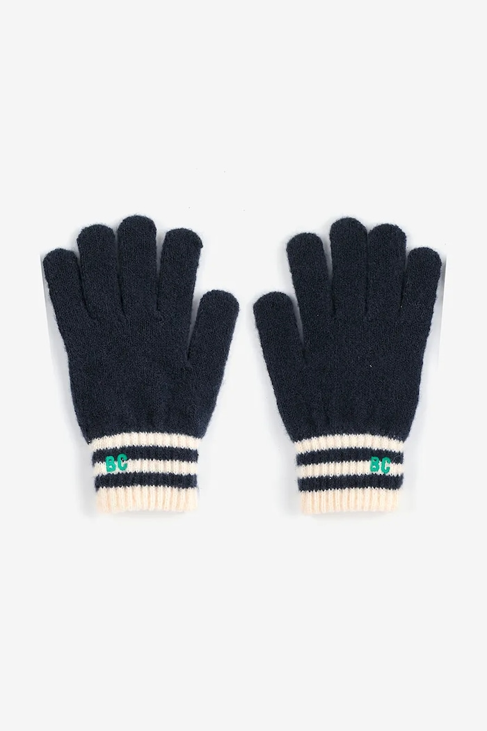 Παιδικά γάντια Bobo Choses 225AI042 σκούρο μπλε AW25