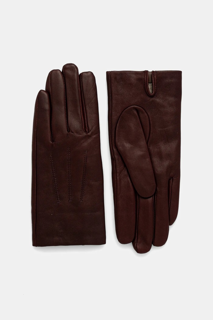 MM by Max Mara mănuși de piele LEMM by Max MaraA piele rosu 2526566018600