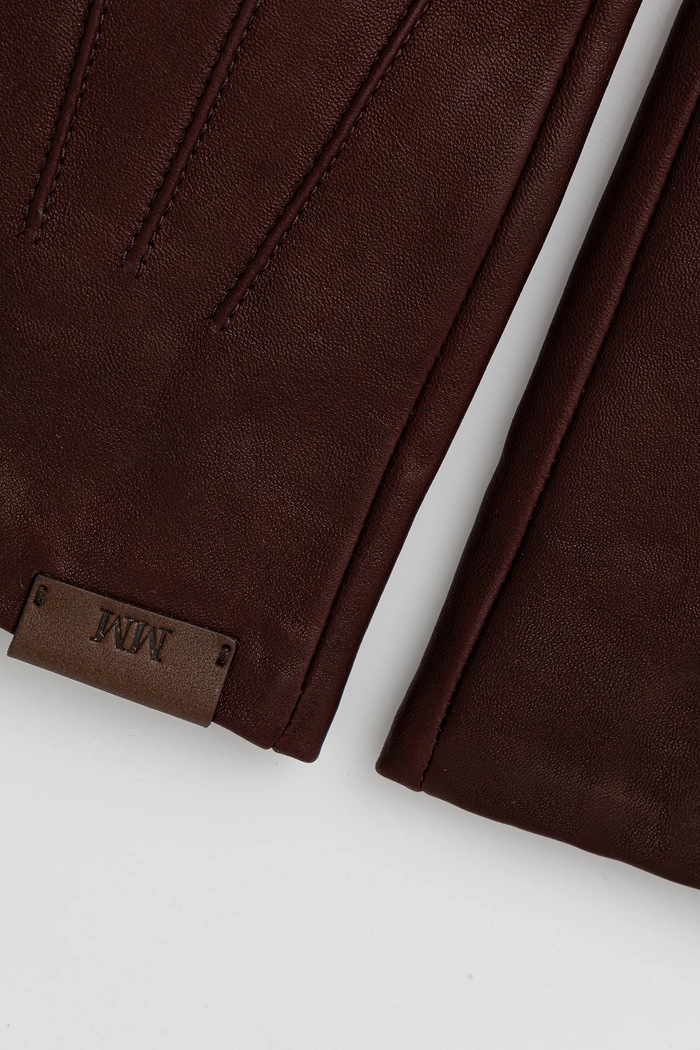 MM by Max Mara mănuși de piele LEMM by Max MaraA 2526566018600 rosu AW25
