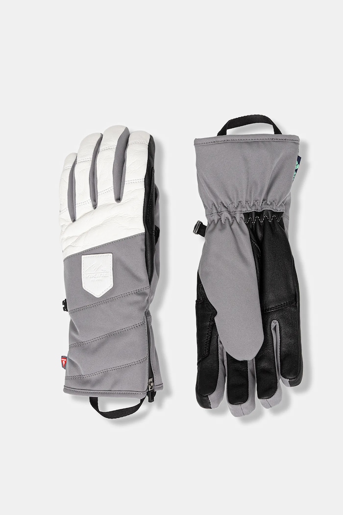 Viking guanti da sci Norvika Ski Planet friendly grigio 113.26.7665