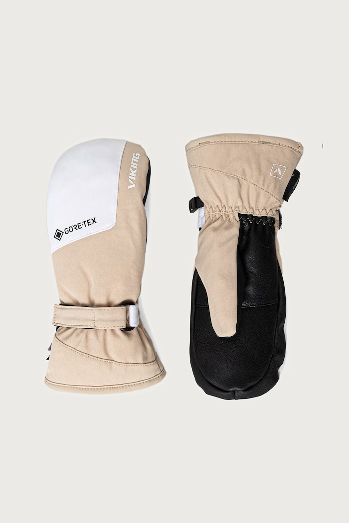 Viking Rękawice narciarskie damskie Sherpa GTX 2.0 beżowy 150.27.0288