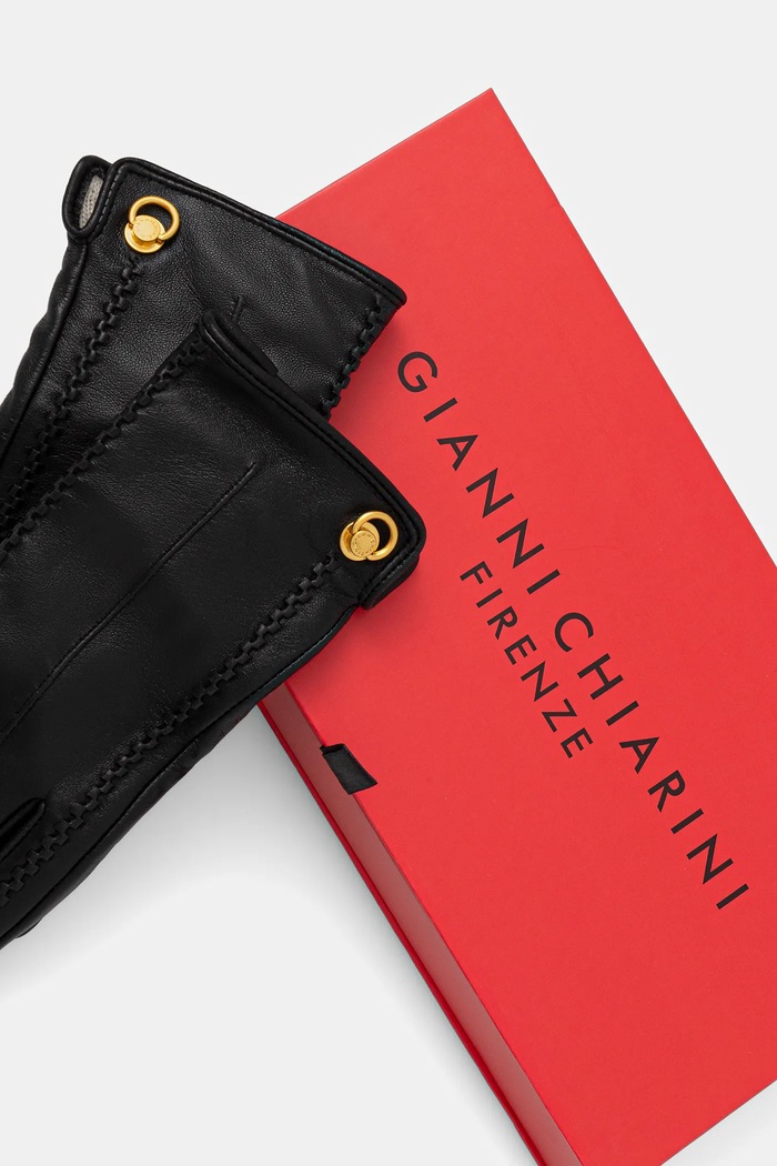 Accessori Gianni Chiarini Guanti in pelle GN.GL2022 nero