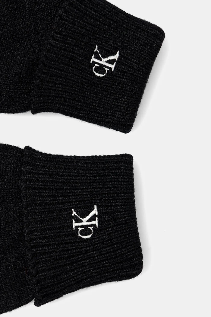 Calvin Klein rękawiczki LV14F8021G czarny AW25