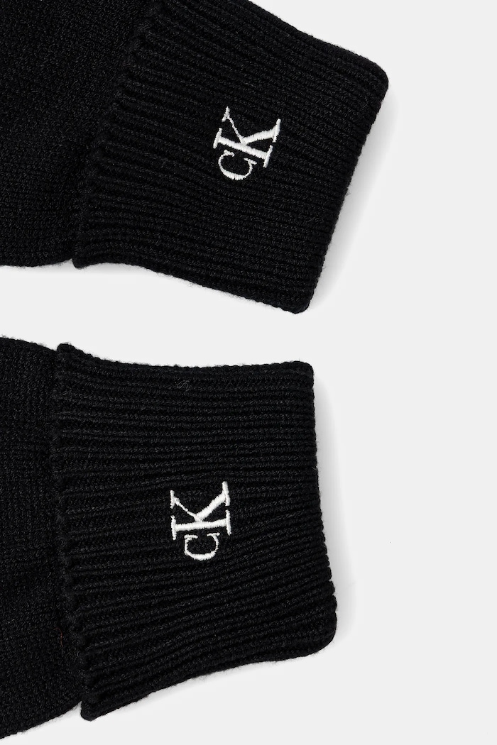 Calvin Klein rękawiczki LV14F8021G czarny AW25