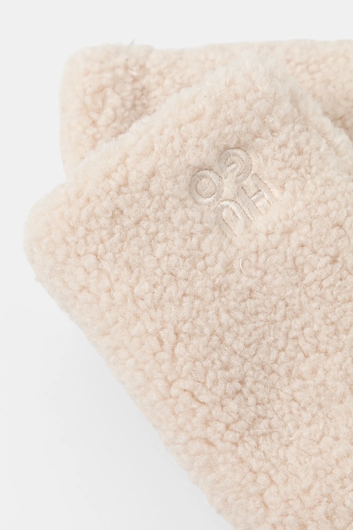 Рукавички HUGO Beatris 50548780 бежевий AW25