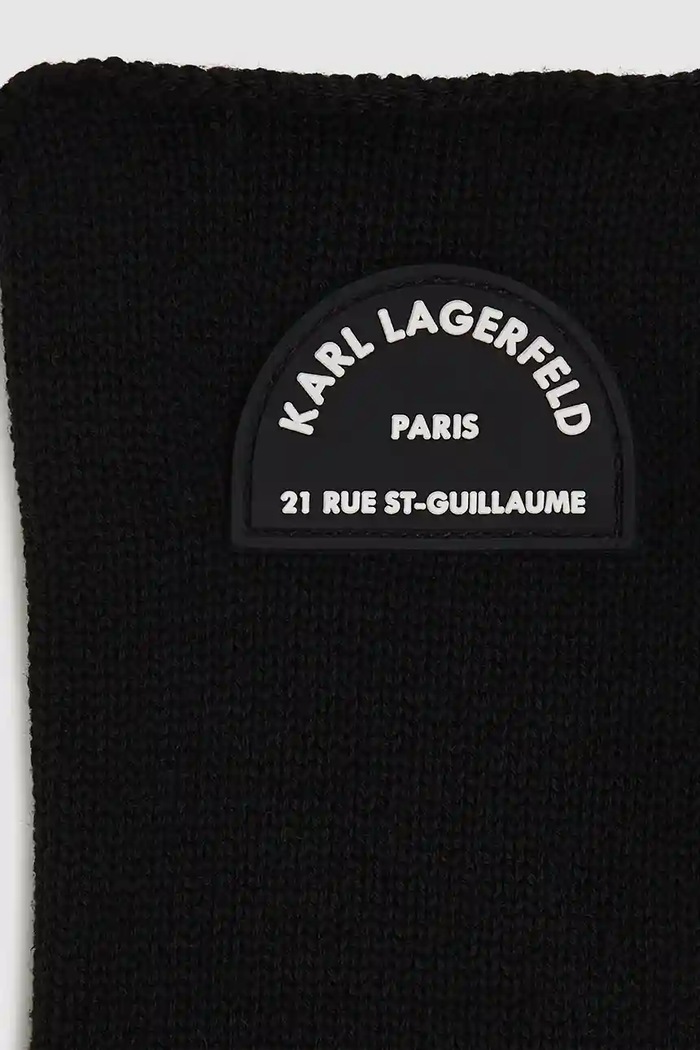 Accesorii Karl Lagerfeld mănuși K/RSG A4W33014 negru