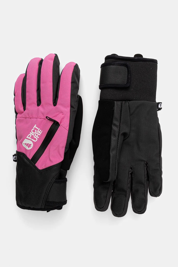Picture mănuși de schi Kakisa Gloves Sporturi de iarnă roz GT0186