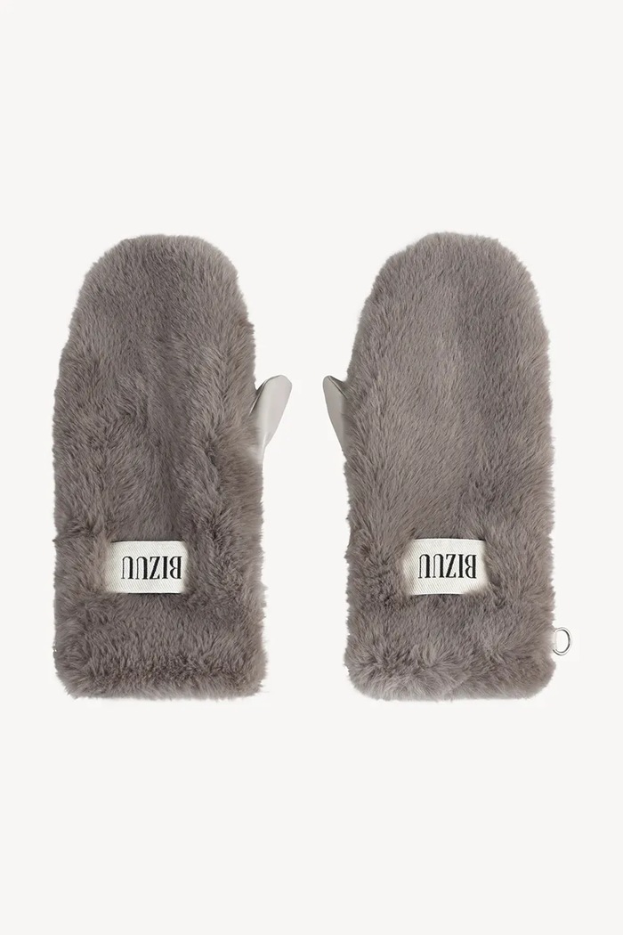 Bizuu rękawiczki ROKKA ROKKA.TAUPE szary AW25