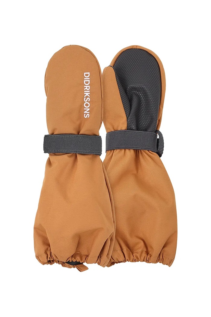 Didriksons Mănuși pentru copii BIGGLES MITTEN 7 505032.9BYA maro AW25