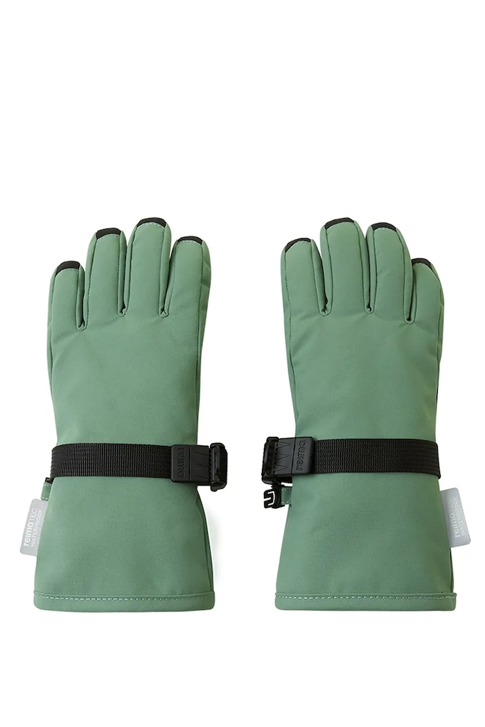 Dětské lyžařské rukavice Reima Tartu zimní sporty zelená 5300105A.9BYA